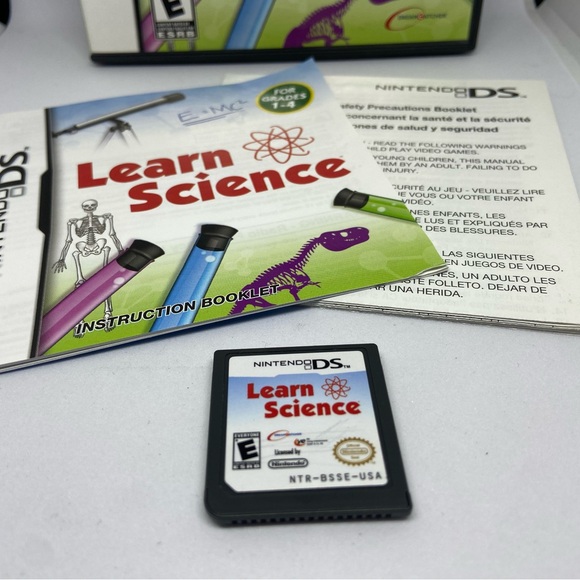 Learn Science (Nintendo DS, 2011) - Picture 2 of 4